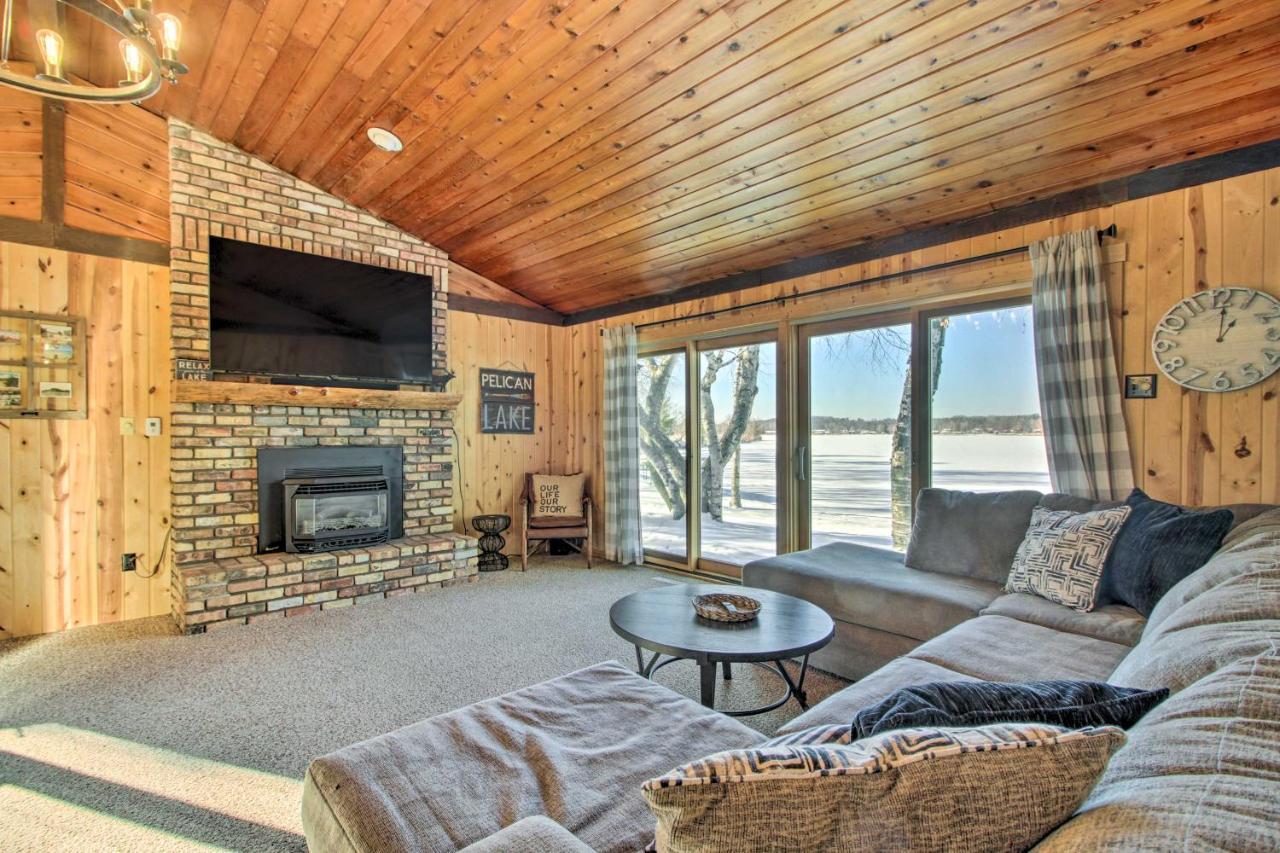 Pelican Lake Getaway On Stunning Peninsula! Pequot Lakes Екстериор снимка