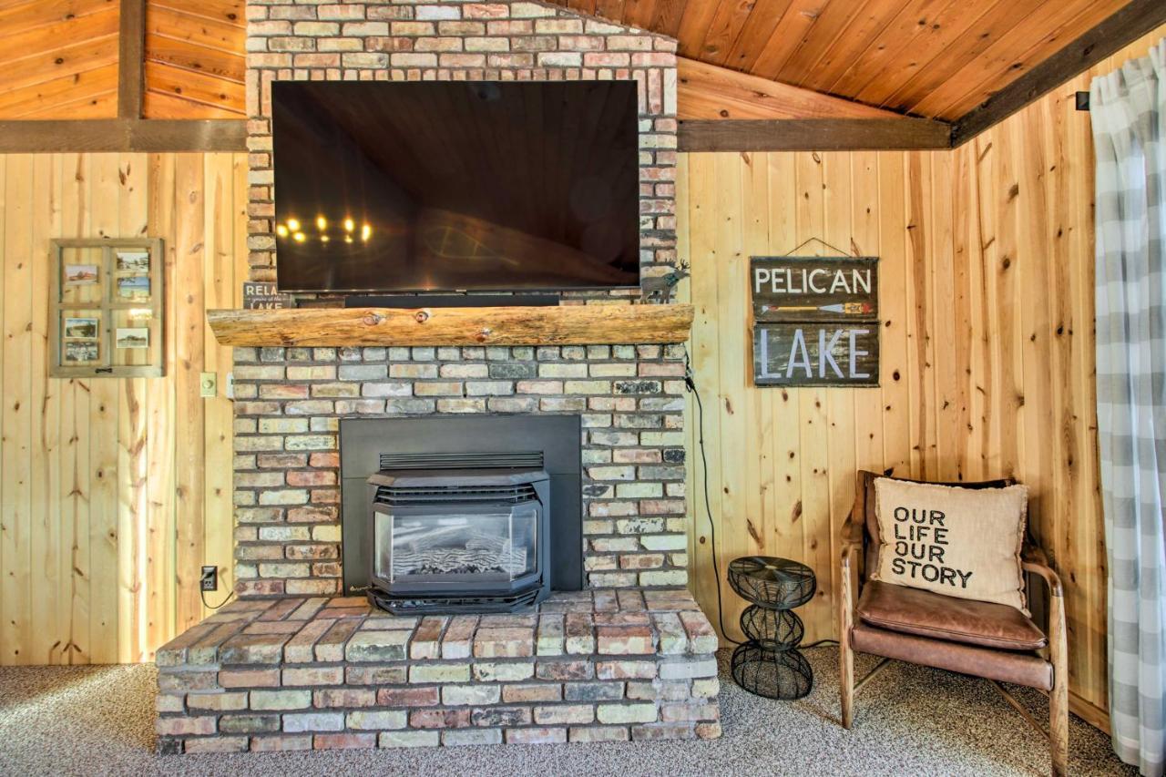Pelican Lake Getaway On Stunning Peninsula! Pequot Lakes Екстериор снимка
